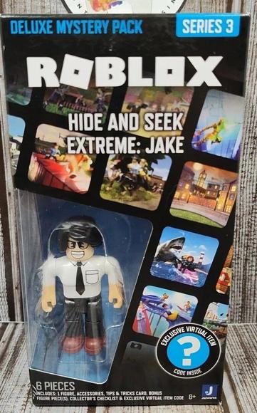 Roblox Deluxe Mystery Pack Series 3 Hide And Seek Extreme: Jake With Code NIB - Picture 1 of 6